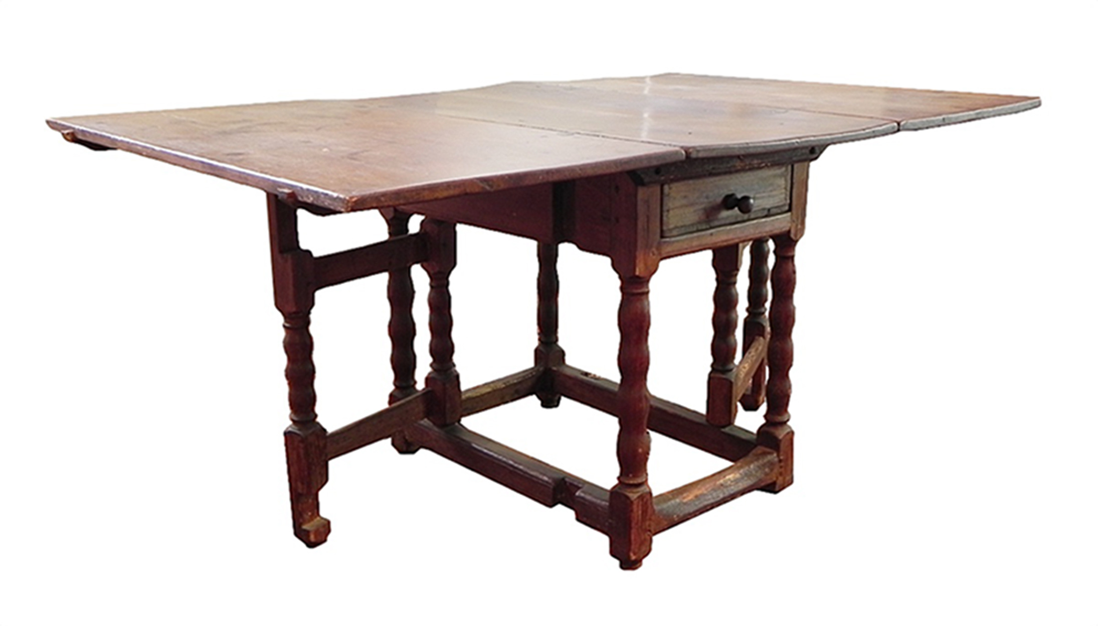 William and Mary Drop Leaf Dining Table